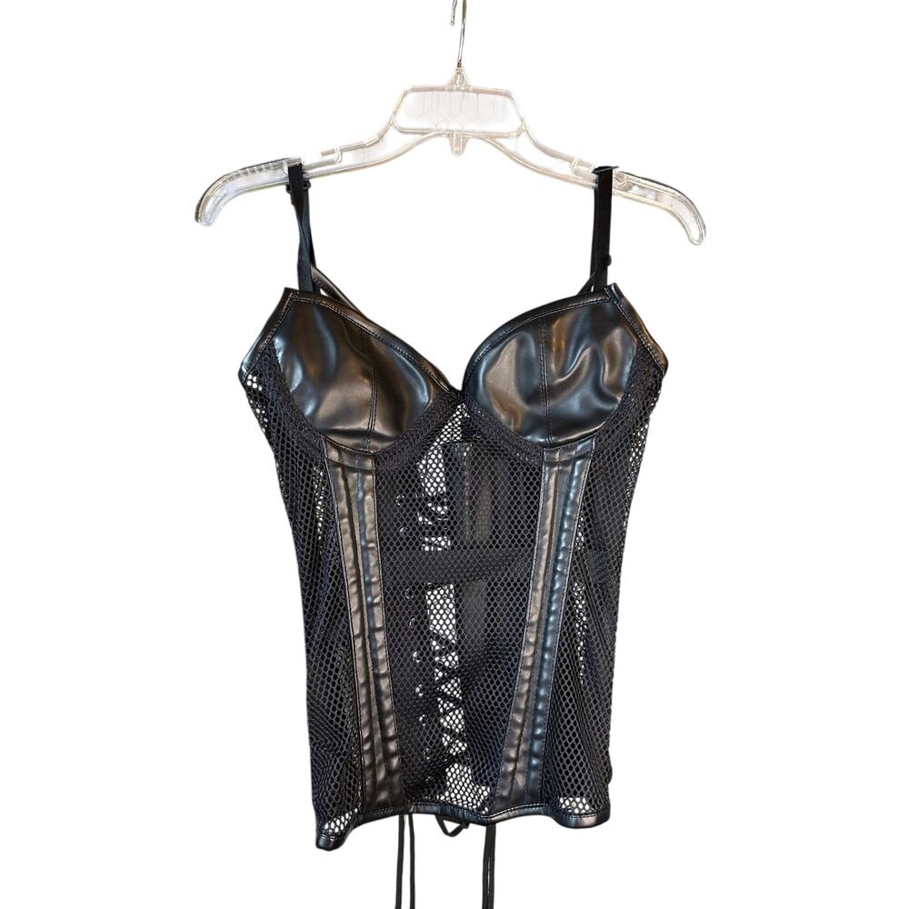 Sexy Small Sheer Rave Coachella Flattering Top Drawer by Daisy Corsets